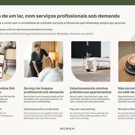 Apartament Nomah - Aptos Por Temporada Na Liberdade São Paulo Zewnętrze zdjęcie