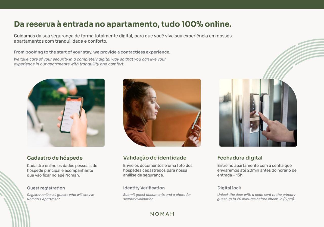 Apartament Nomah - Aptos Por Temporada Na Liberdade São Paulo Zewnętrze zdjęcie