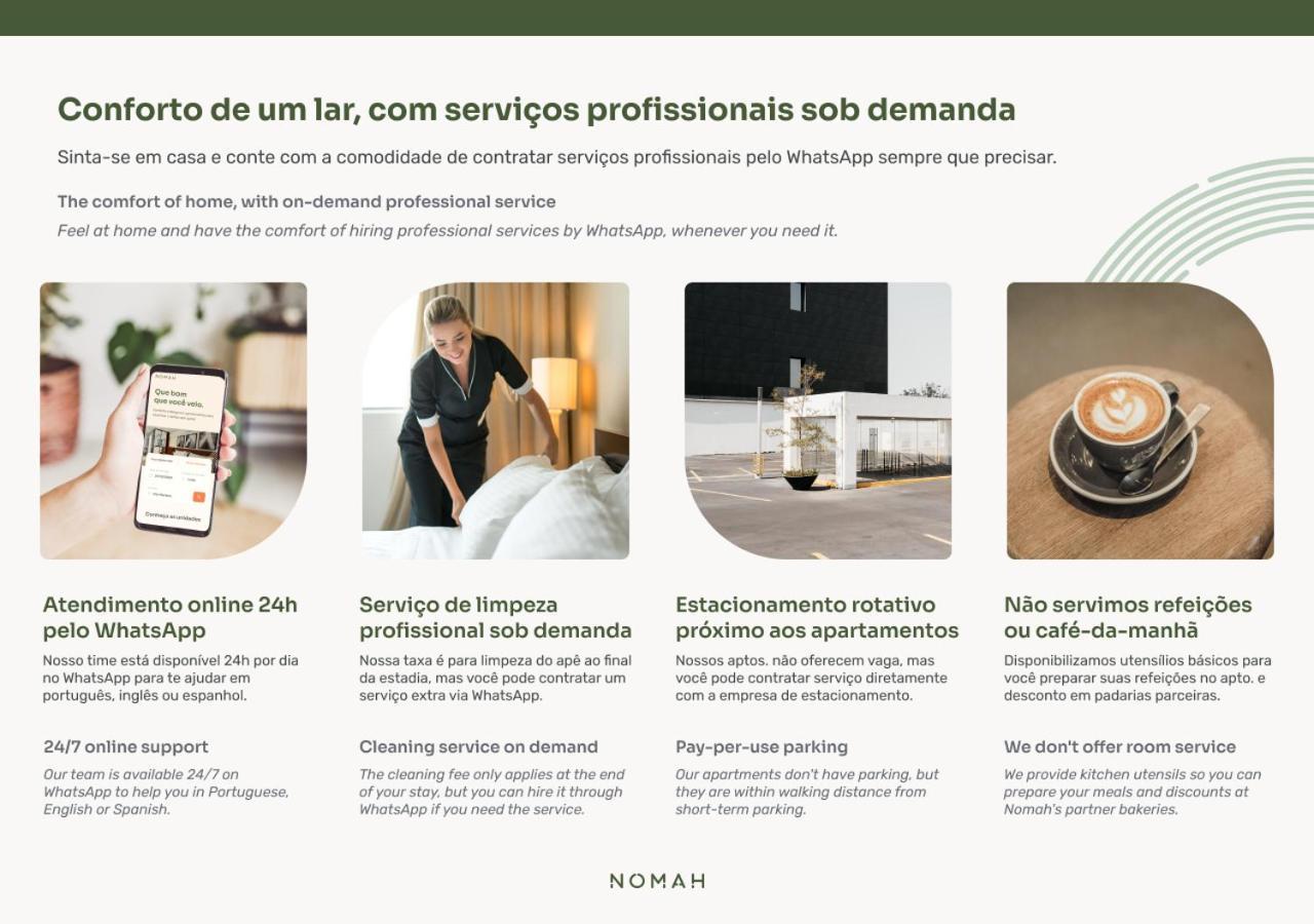 Apartament Nomah - Aptos Por Temporada Na Liberdade São Paulo Zewnętrze zdjęcie